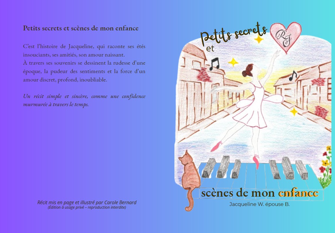 Petits secrets et scènes de mon enfance